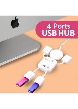 4 Port 2.0 USB Hi Speed Charging Hub, 42.0